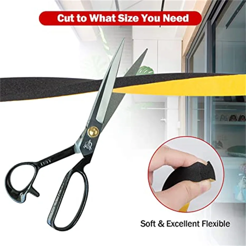 JYD  EVA sponge single-sided tape shockproof foam sealant strip 1-10MM foam  sound insulation anti-collision foam seal strip