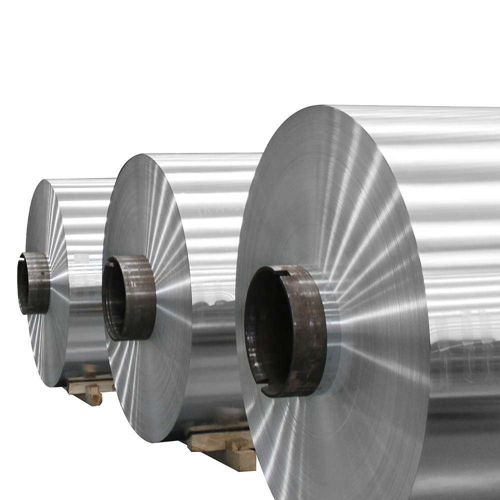 Wholesale Metal Foil 8011 Aluminum Foil Metal Packaging Aluminium Foil Jumbo Roll Large Roll For Food