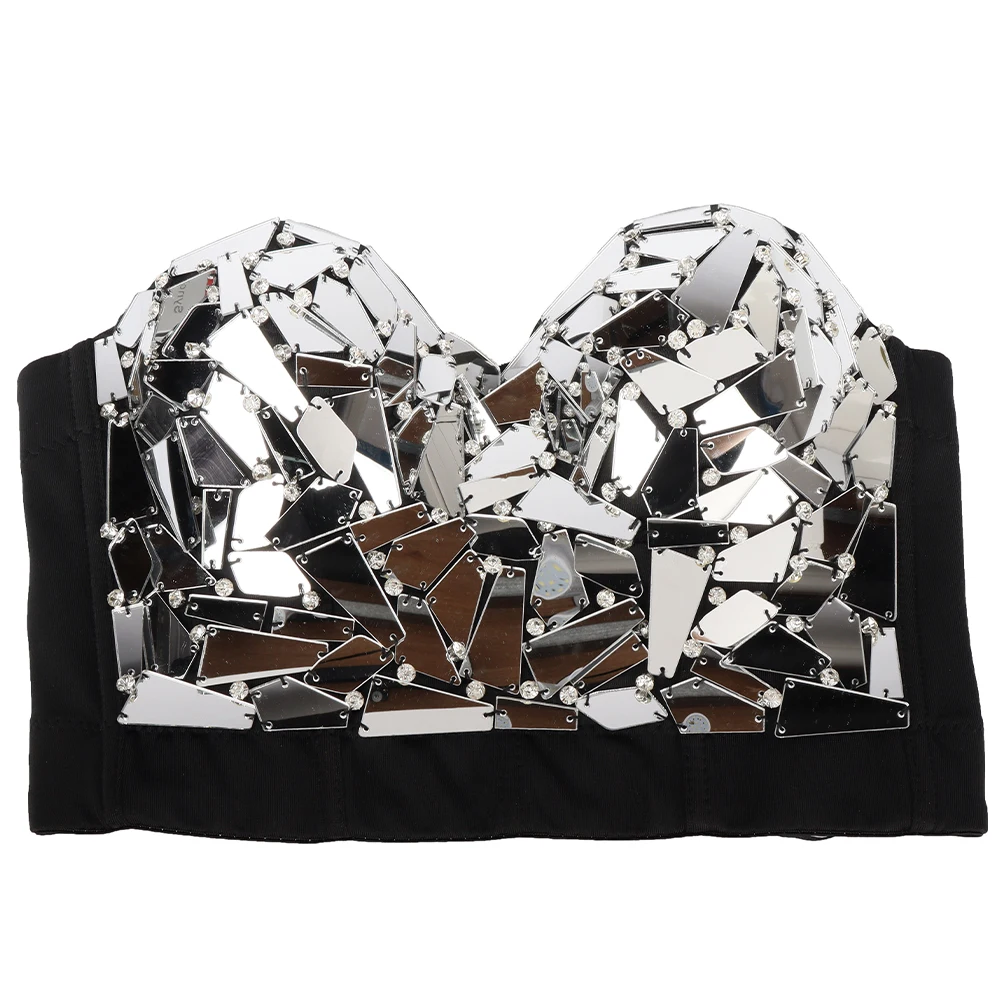 Spring New Customized Sexy Sling corset tops,Ladies Fashion Lenses with diamonds Corsets