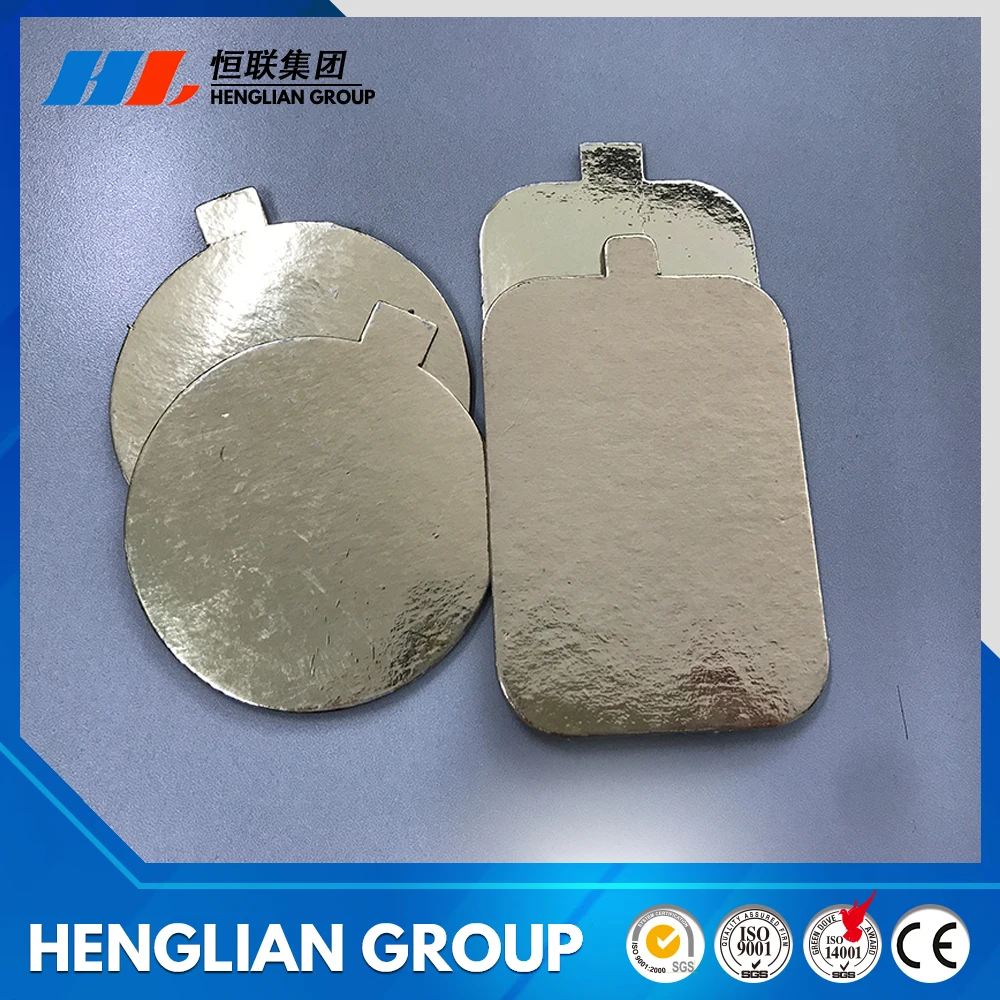 Gold/silver cake board round,Mini cake paper board