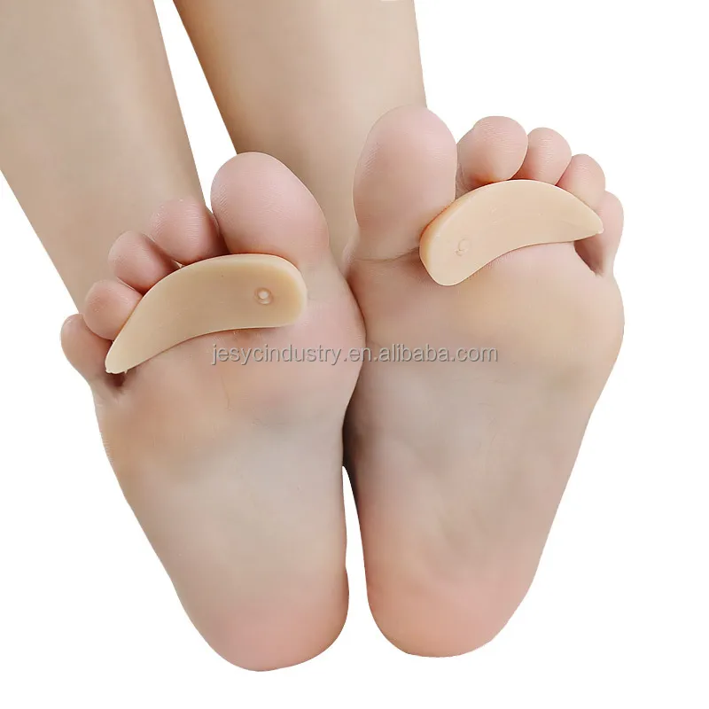 Foot Care Hallux Valgus Overlapping Toes Bunion Protector Hammer Toe Separator Valgus Toes Sleeves Corrector Silicone Gel Pad