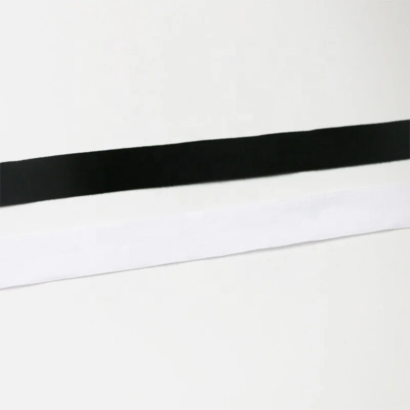 16mm Woven Nylon Spandex Folded Elastic Tape for Underwear