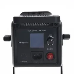 600W Bicolor professional photography Fresnel studio lighting light for visual living stream studio room and film making studio