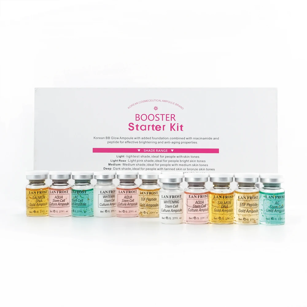 Wholesale ODORYLAN LAN FROST Gold Serum Treatment Kit Meso bb booster starter bb meso white skin booster