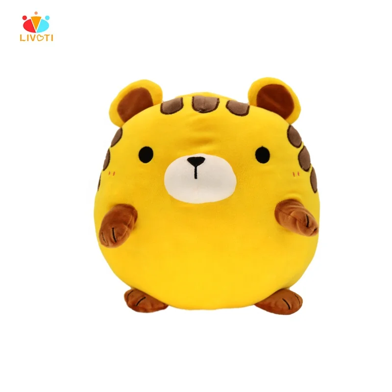 Soft Hand warm Kawaii Cartoon Stuffed Doll Cushion Plush Hugging Pillow Toy for Household