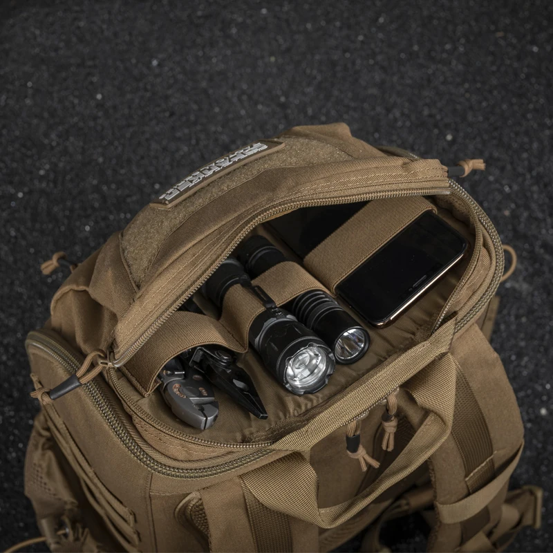 High Quality 500D Cordura Professional Camping Survival First Aid Backpack Rucksack Outdoor Tactical Military Backpack