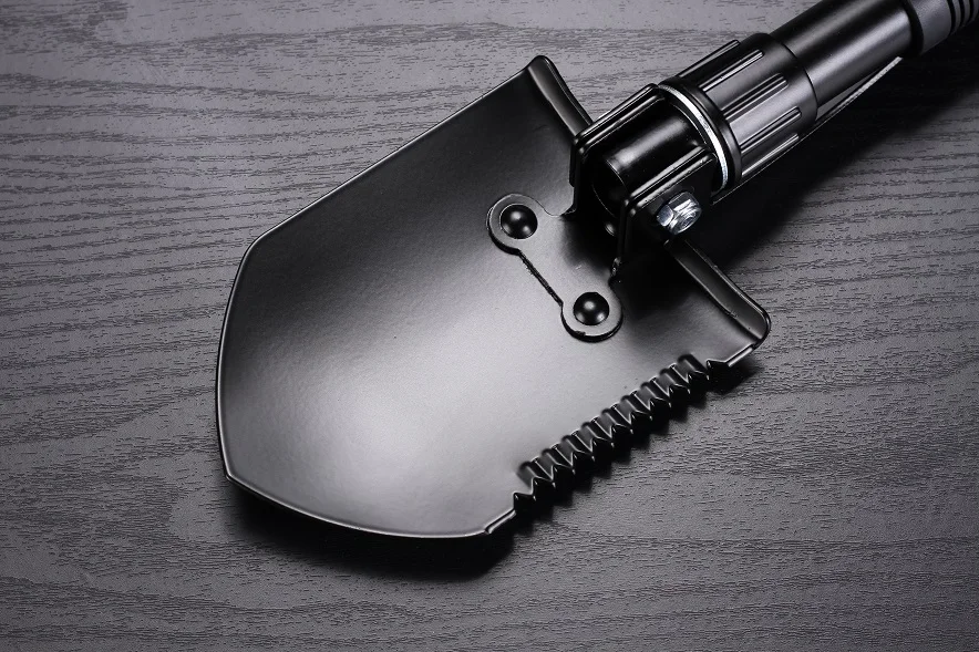 Multi Function Multipurpose folding Shovel, small size camping shovel foldable