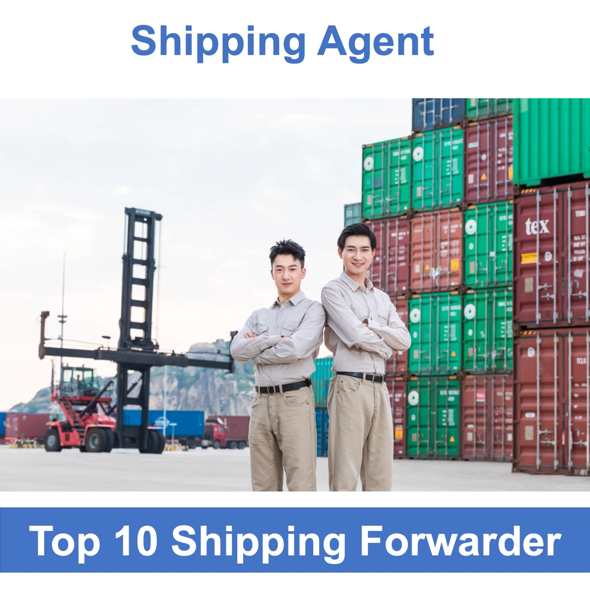 The most intimate service  shipping agent from china to united states  door to door