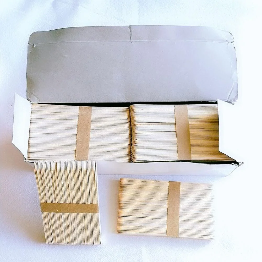 Disposable Wooden Waxing  Spatula 6 inch for body hair removing