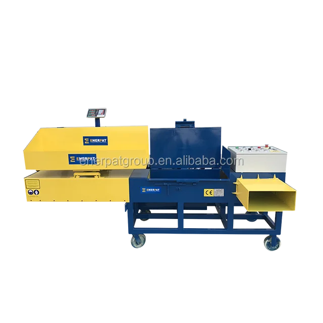 Enerpat UK Cotton Wiping Rags Compactor Machine Manufacturers/Small Cotton Bagging Press Machine