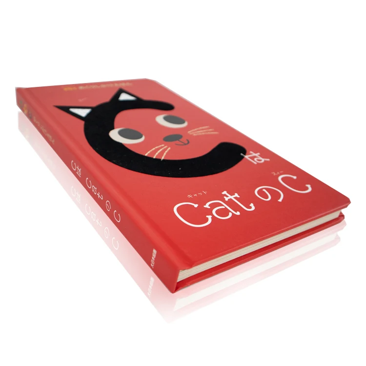 Red Cat Theme Toddlers Suitable Fruits Animals Learning Pull Tab Board Books Custom Printing