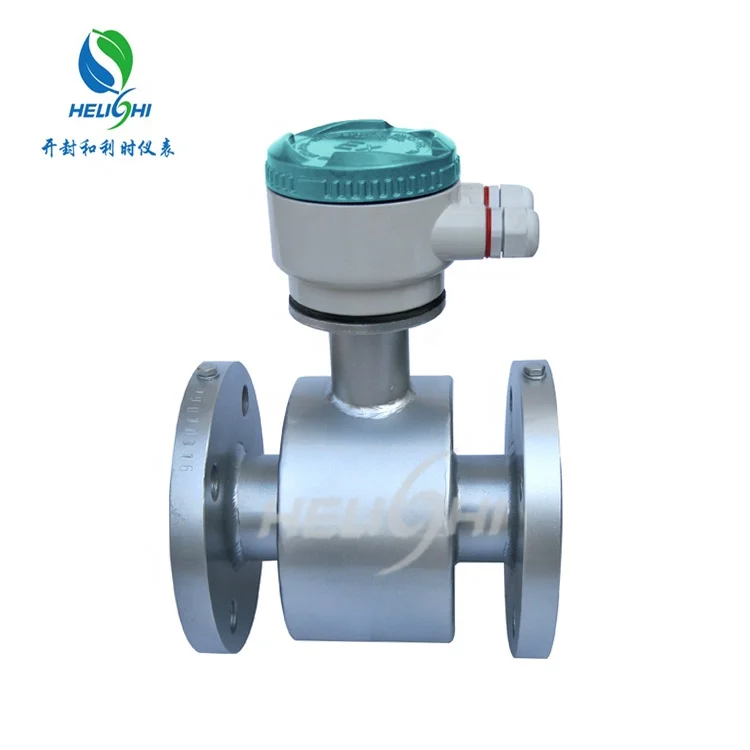Kaifeng Remote Submersible 4-20ma Output Digital Water Electromagnetic Flow Meter China Industrial Magnetic Flowmeter