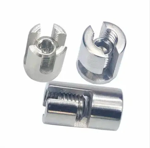 Manufacture Stainless Steel 316  Cross Wire Clamps / Net Clips
