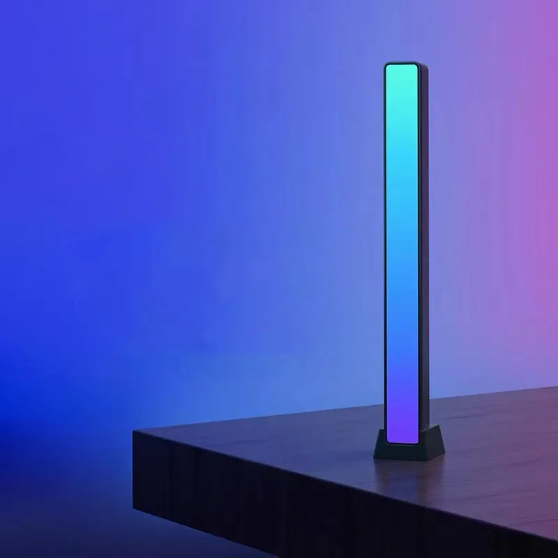 Настольная Светодиодная лампа RGB с голосовым управлением умный игровой светильник для стола полярная атмосфера