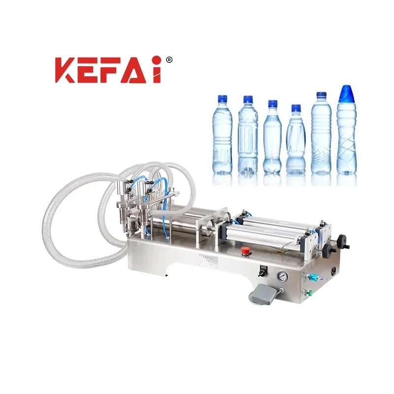 KEFAI  Semi Automatic Liquid Filler Juice Oil Bottle Liquid Filling Machine