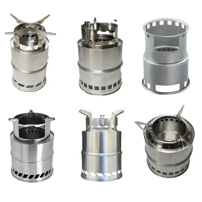 Polar Everest Fire Pit Camping Stove Smokeless Outdoor Garden Portable Assembled Table Top Wood Burning Alcohol Gas Stove