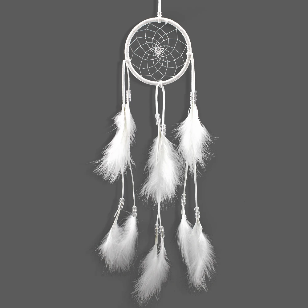 Hanging Car Accessories Handmade Small Indian Feather