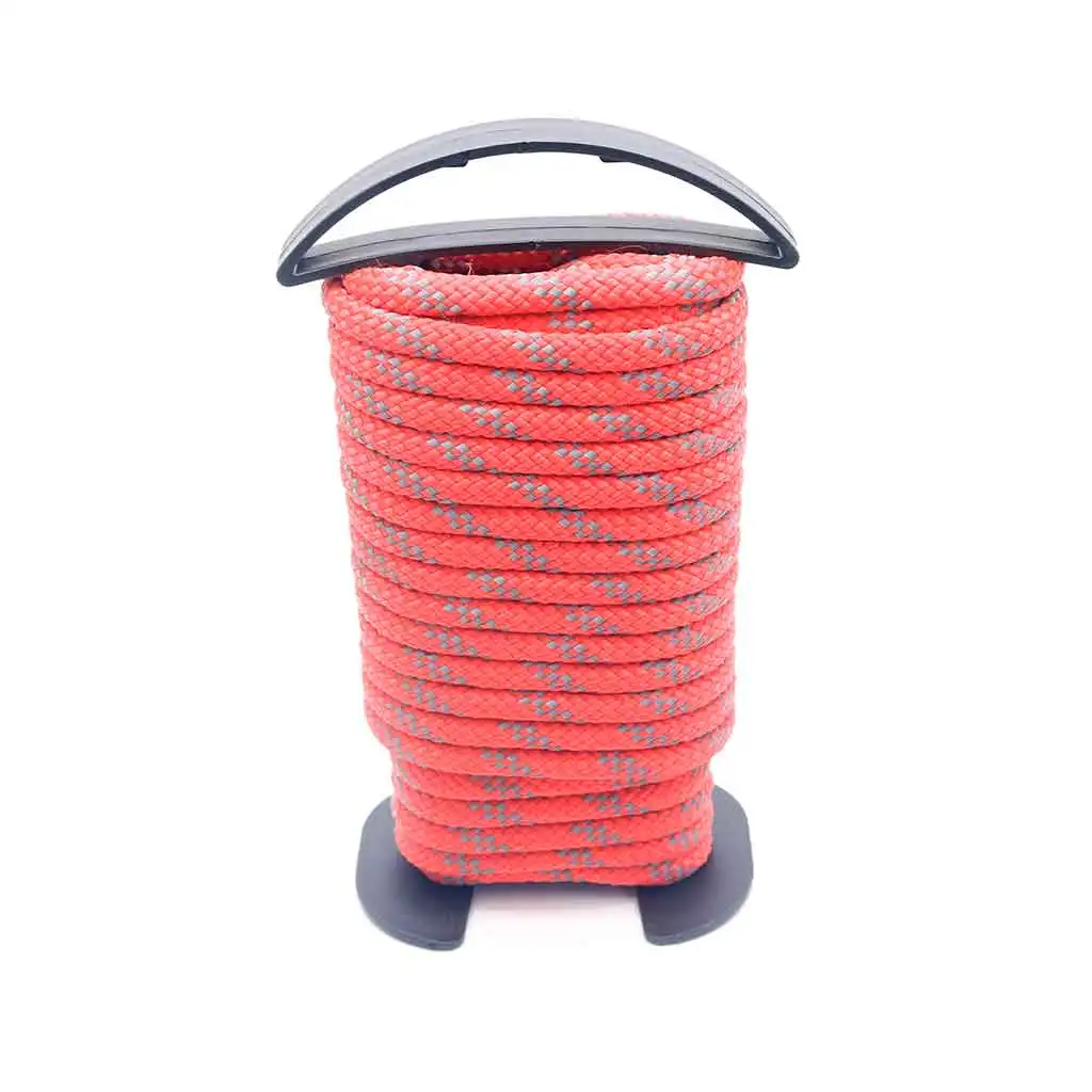 Reflective Nylon/Polyester/PP dock line,double braided rope with high quality