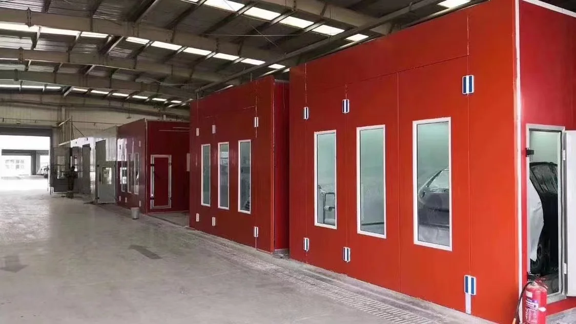 High quality OEM Auto Spray booth Diesel heating Car surface paint room