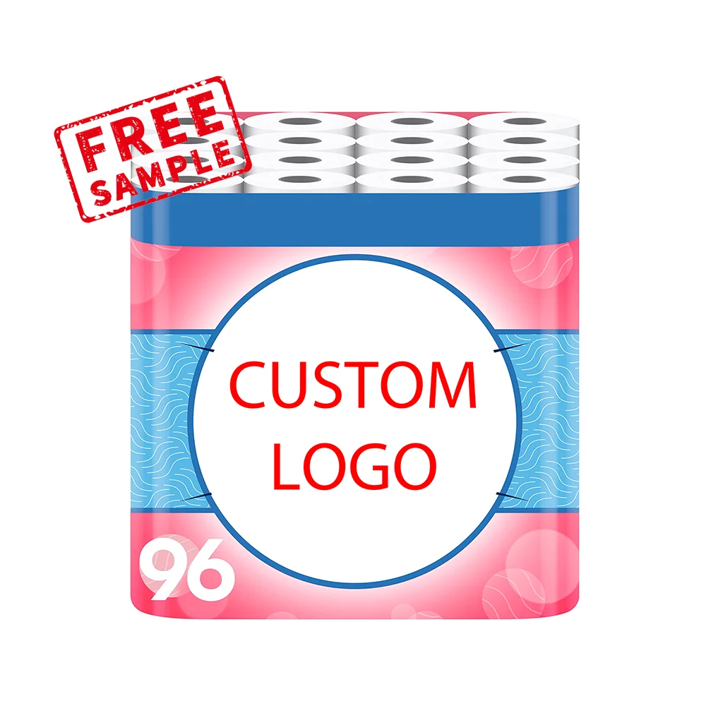 Absorbent Bathroom White T Roll Paper Toilet 2Ply Water Soluble Toilet Paper Soft And Hygienic 3 Ply