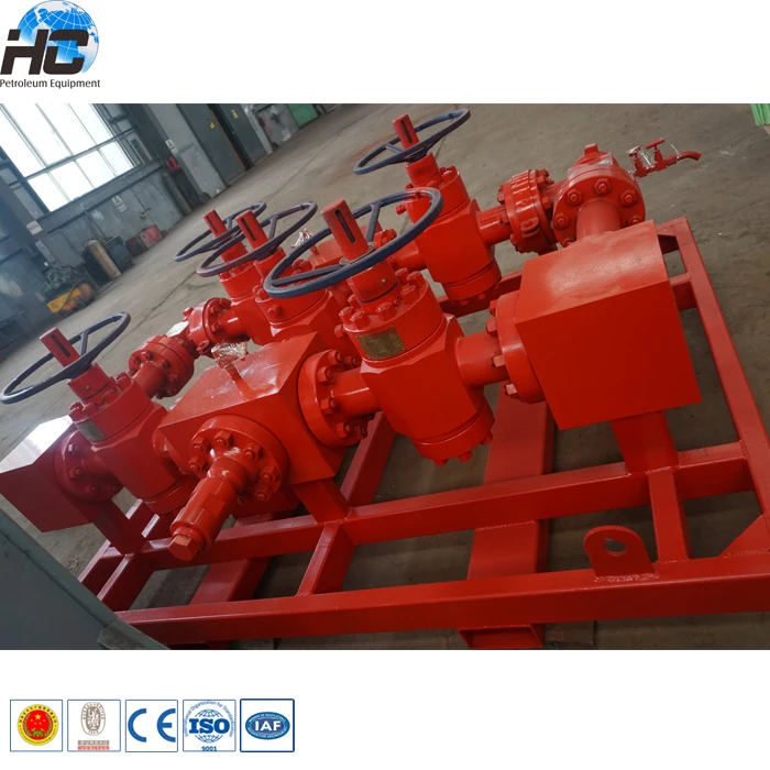 Wellhead control equipment oil drilling choke & kill manifold with manufacture price