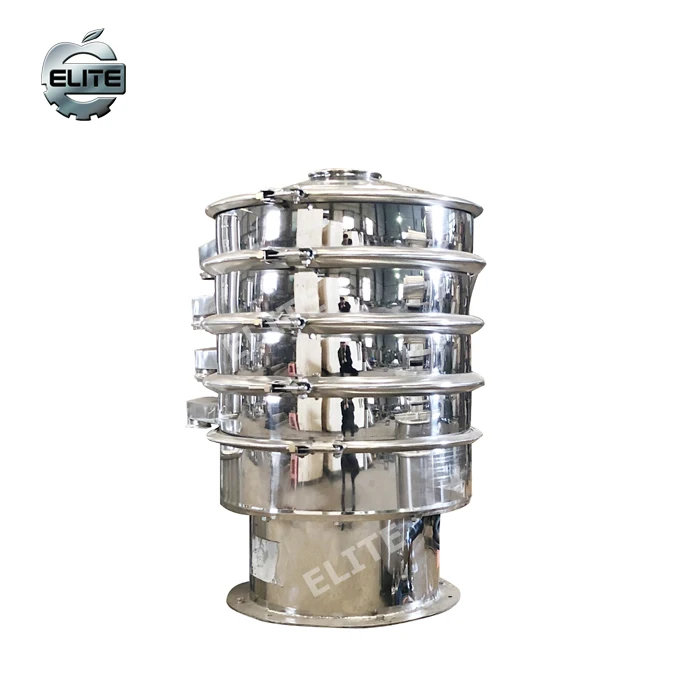 Electric Flour Sifter Rotary Vibro Sieve Vibration Screening Sieve
