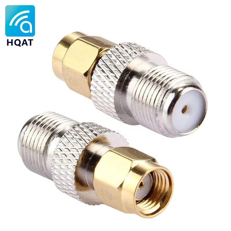 Factory Price Direct Coaxial RF Connector Adapter F Female To RP-SMA Male Reverse Connection