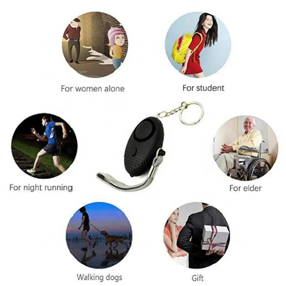 Wholesale Self Defense Alarm Keychain Self Defense Keychain for Women