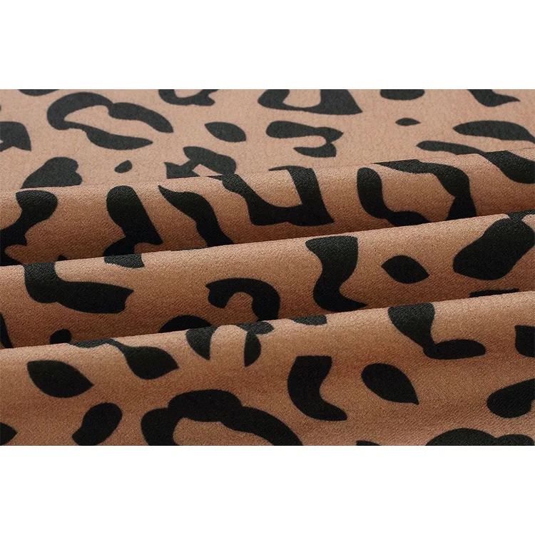 New design ladies office wear high waist skirts leopard printed casual party long maxi skirt formal pencil midi skirts