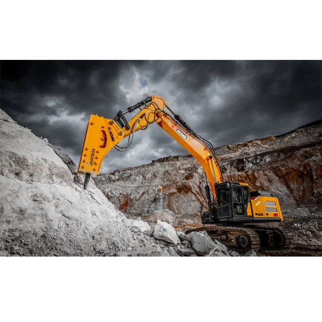 Large scale 60 ton excavator for mining energy saving and oil saving excavator