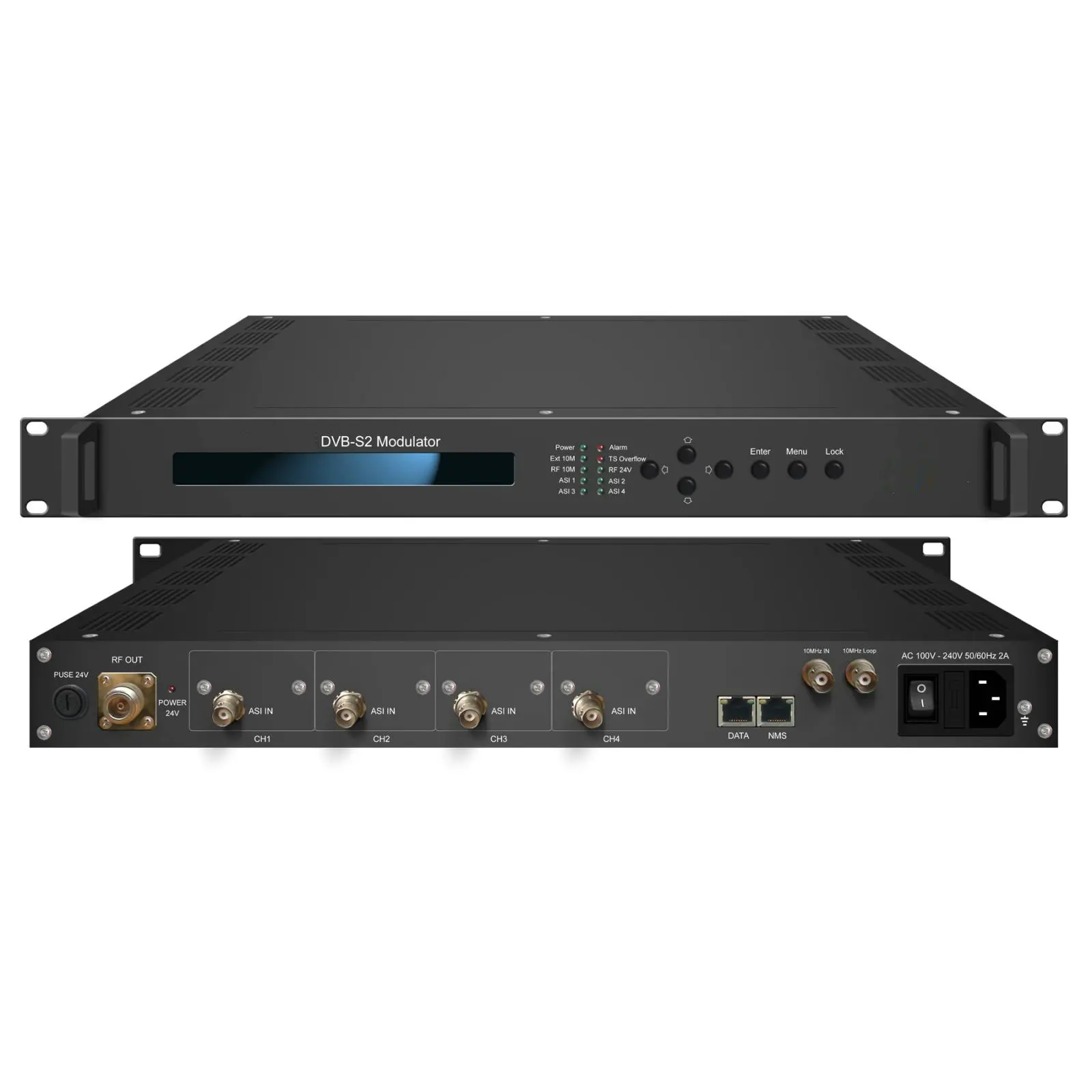 DSNG System Digital DVB-S2 8PSK ASI to RF Modulator
