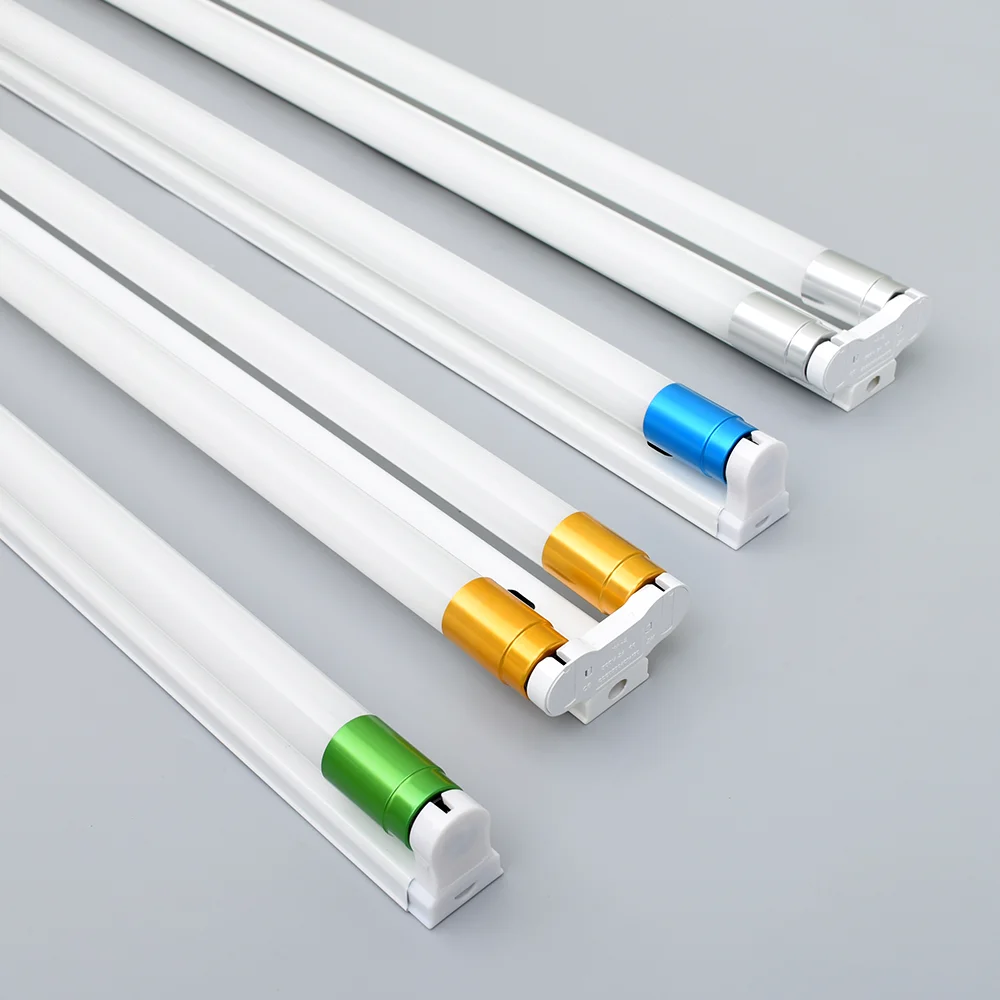 OEM 9W 18W 3000-7000K AC 85-265V IP20 T8 color led ceiling tube pendant  lights fixture for office