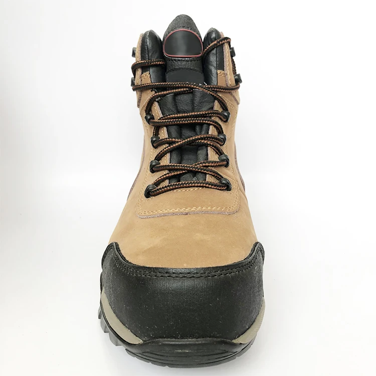 
High Quality Light weight Comfortable Non Slip Genuine Leather Safety Shoes For Men Work Safety Protective Shoes 