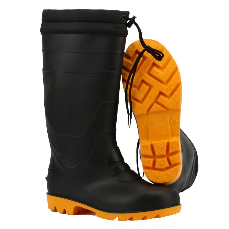 Fast Delivery EN ISO 20345 Cheap Prices In Many Selection of Styles Safety Gumboots High Quality Waterproof PVC Rain Boots