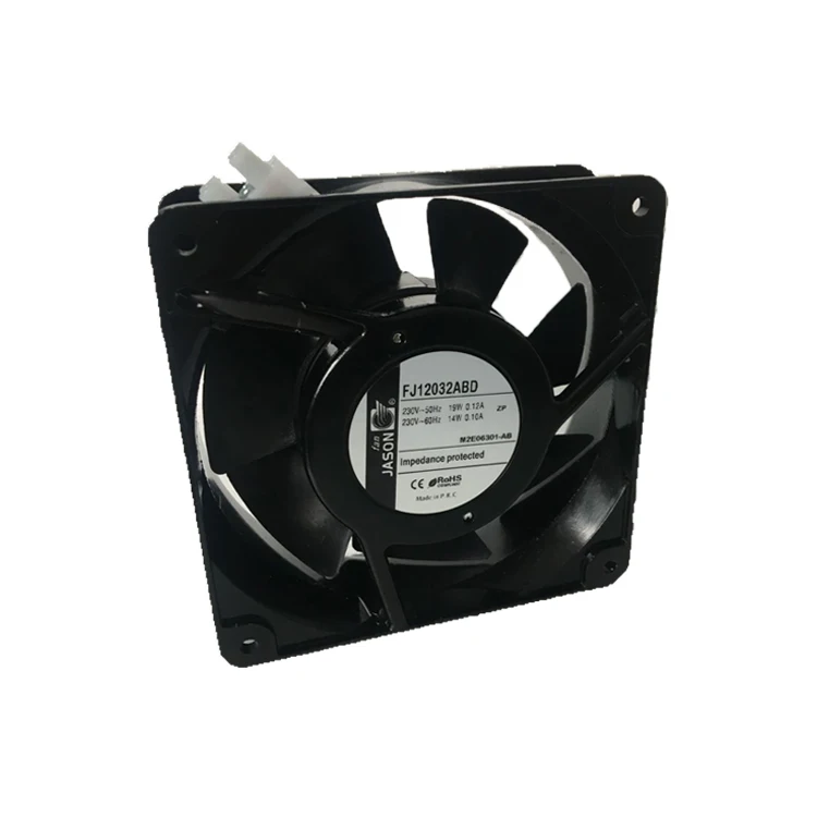 230VAC 120x120x38mm 4.72 inch shaded pole axial cooling fan FJ12032AB