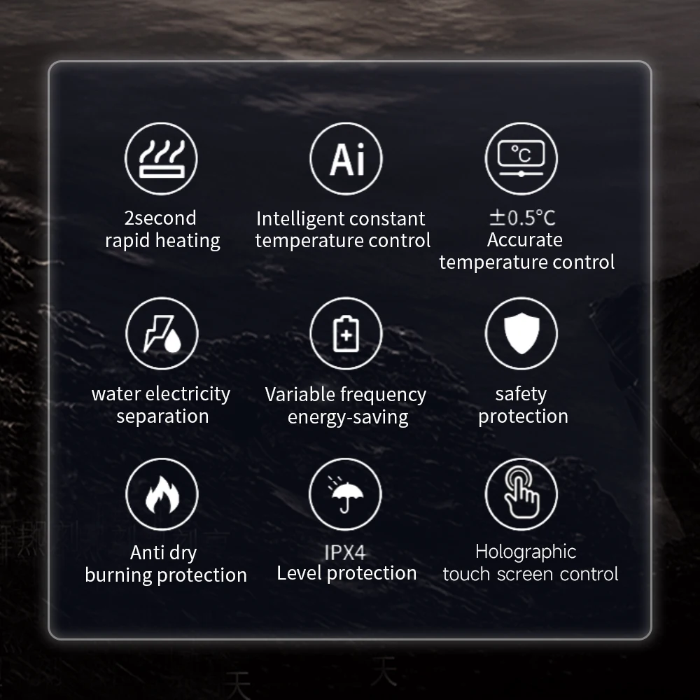 Hot sale bathroom instant tankless electric water heaters