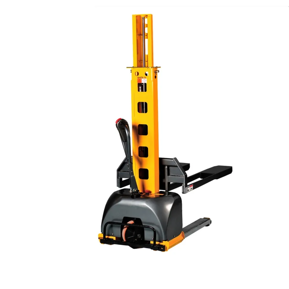 700kg 1 Tons 3.5m Semi Electric Automatic Stacker Forklift Manual Hand Stacker