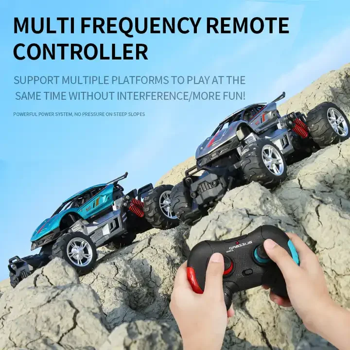 Cool 2.4G Alloy All Terrain 4x4 Off-road Drift Climbing RC Car Racing Truck High-Speed Remote Control Car
