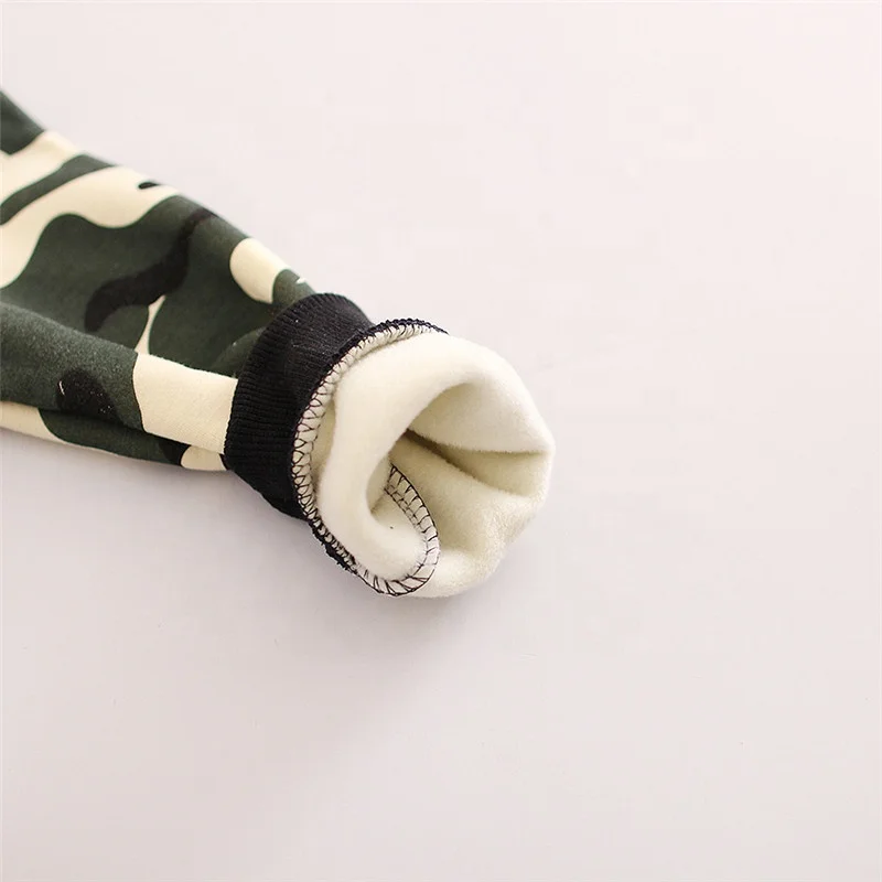 BKD Winter Fashion Long Sleeve Camouflage Set Baby Clothes OEM Service Picture Soft Shell Kids Summer Clothes Character Support