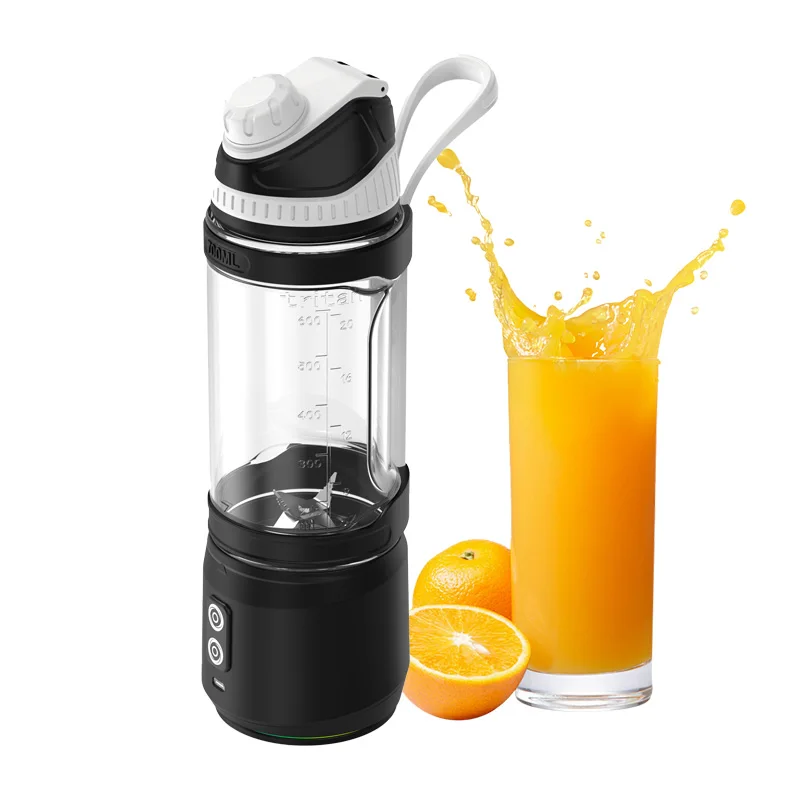 Portable 240W Powerful Smoothie Juice Cup Blender 6 Blades with Nozzle and Filter Handheld Juicer Blender