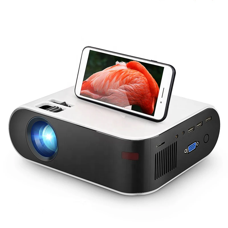 [2020 Aliexpres Hot New Mini 720P Projector ] OEM ODM Factory Native 720P 1080p HD LED LCD Home Theater Portable Mini Projector
