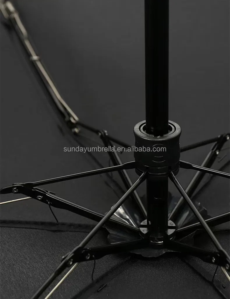 SD Custom Compact 5-Fold Rain Umbrella Super Light Plastic Handle Small Size Sun Protection Beach Custom Logo Printing
