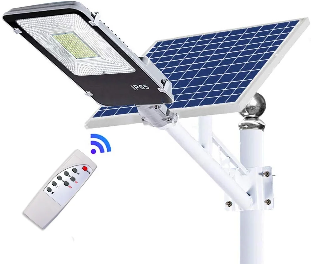 High Quality Street Light With Motion Sensor Lithium Battery Solar Lamp JD