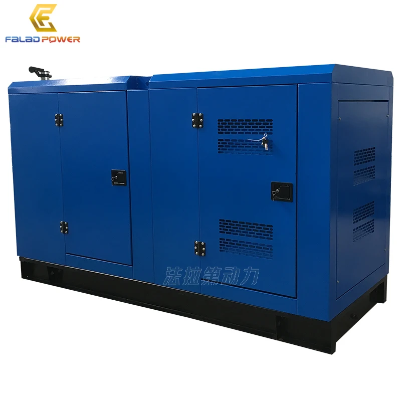 Wholesale 80kw 100kva canopy type diesel soundproof electric generator set price