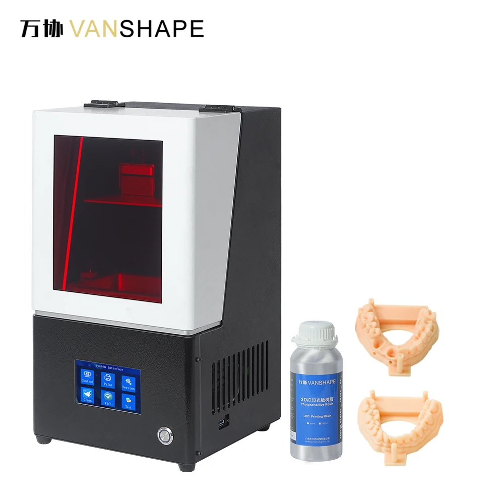 Vanshape 6.08 Inch 2K UV 405nm Photosensitive Resin LCD 3D Printer High Resolution Jewelry 3D Printer