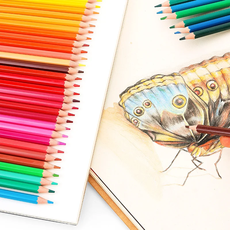 X1115 Artist School Students Supply 12 18 24 36 Wood Color Pencils Set Stationary Kids Boxes Of Colored Pencil