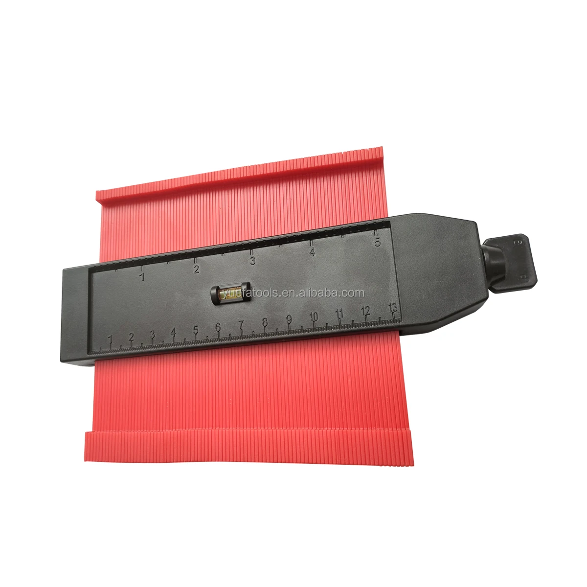 Factory Directly New Style 10 inch And 5 inch Combine Plastic Widen Contour Gauge With Rotating Plastic Lock