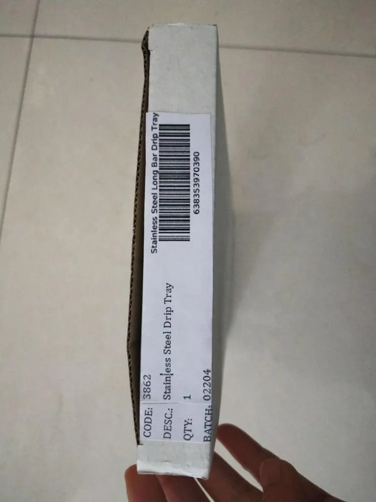 
Stainless steel bar beer drip tray 