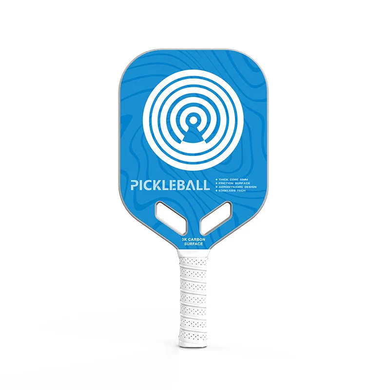 Nouveau Usapa Approuve La Raquette De Pickleball Thermoforme  Surface En Fibre De Carbone Brute T700 De 16mm Raquette  Poigne