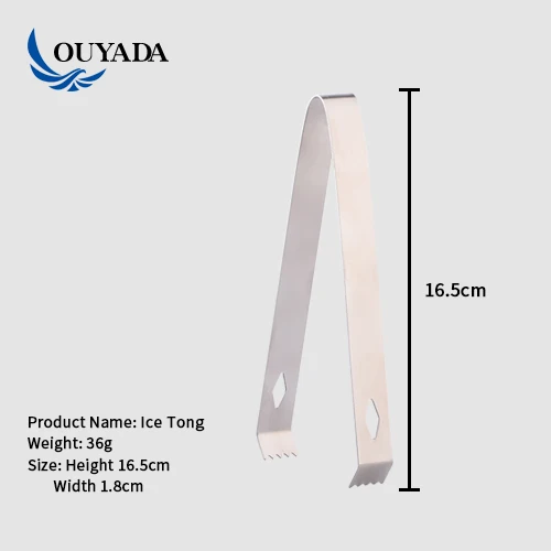 Factory Direct custom kitchen mini rose gold stainless steel metal food service salad tongs